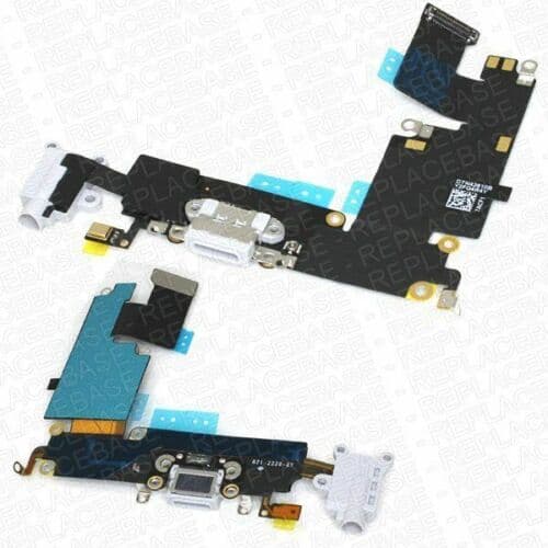 Dock For Apple iPhone 6 Plus White Replacement Port Socket Microphone Headphone