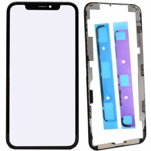 For iPhone XS Replacement Front Glass With OCA Kit - Includes Frame Adhesive BAQ