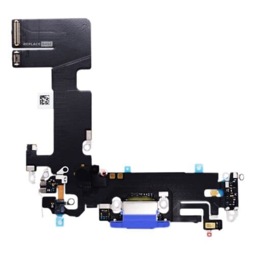 Charging Port Flex Cable With Mix For Apple iPhone 13 Blue Replacement Part