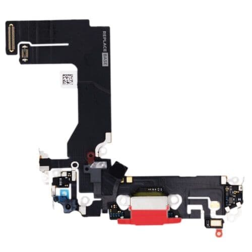 Charging Port Flex With Mic For Apple iPhone 13 Mini Red Replacement Cable