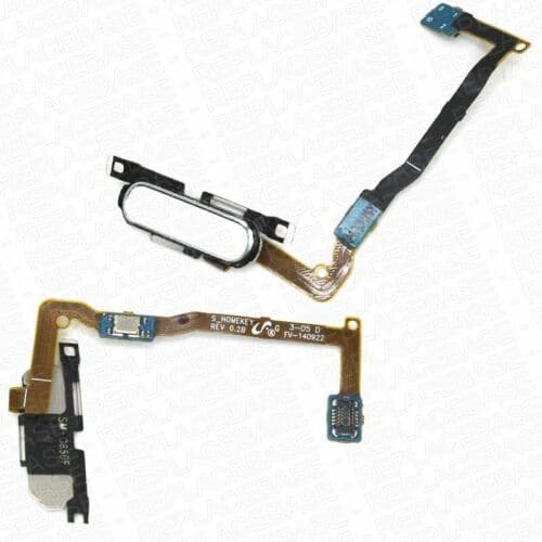 Home Button For Samsung Galaxy Alpha S5 G850 White Replacement Flex Cable