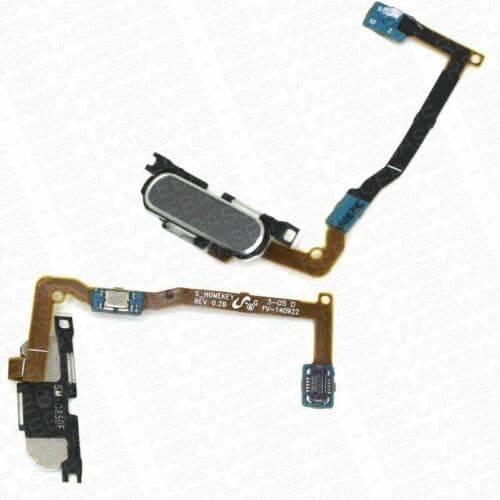 Home Button For Samsung Galaxy Alpha S5 G850 Grey Replacement Flex Cable