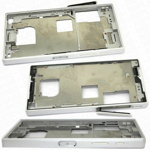 Compact Main Chassis Power Button Port Housing Cover For Sony Xperia Z5 White