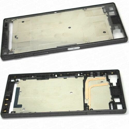 Chassis Cover For Sony Xperia Z5 Black Replacement Main Power Buttons Housing