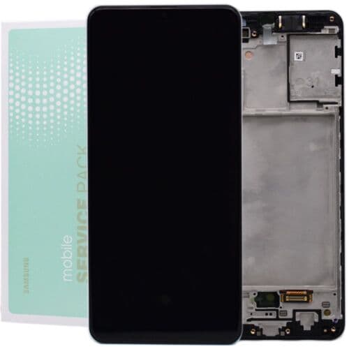 AMOLED Touch Screen Assembly Frame For Samsung Galaxy A31 A315 Replacement