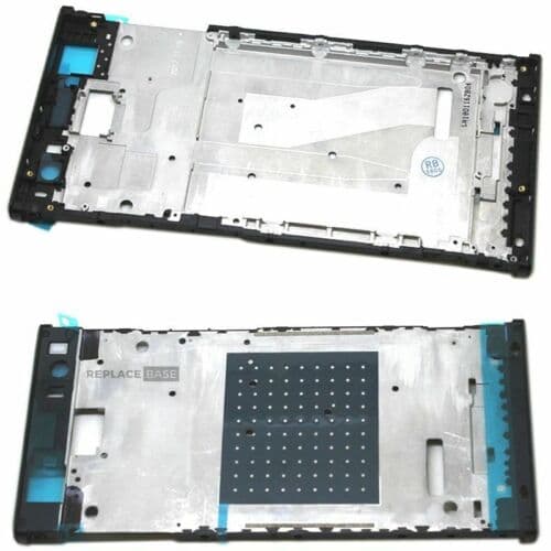 Replacement Middle Frame Chassis Black BAQ For Sony Xperia XA2 Ultra