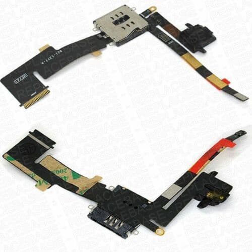 SIM Tray For Apple iPad 2 3G Replacement Card Holder Port Headphone Jack Flex