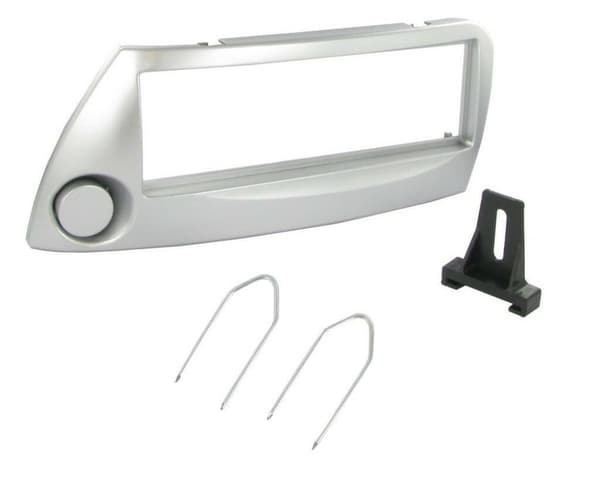 CD Radio Stereo Fascia Silver Fp-07-03 + Keys Fits Ford Street Ka