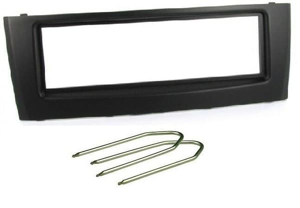 Stereo Radio Facia Fascia Black Fp-01-07 With Free Keys For Fiat Grande Punto