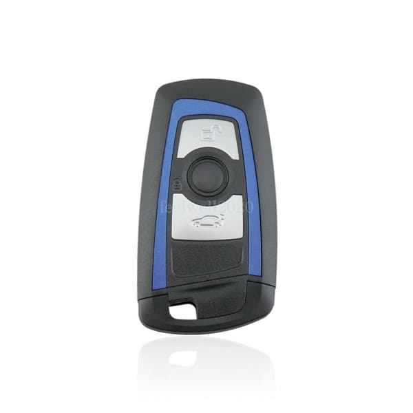 For BMW 1 2 3 4 SERIES F20 F22 F30 F31 F32 433Mhz 3 Button Blue Remote Key FOB