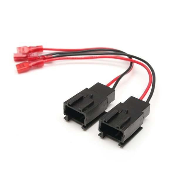 ct55-pe02 Speaker Adaptor Adapter Lead Harness Loom Fits Peugeot 206 Upto 2014