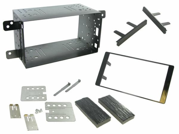 CD Stereo Radio Facia Fascia Ct23su05 For Subaru Impreza 08-15 Black Double Din