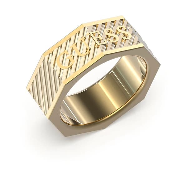 Guess Ring Jumr0303-wyg62 Gylden Mand