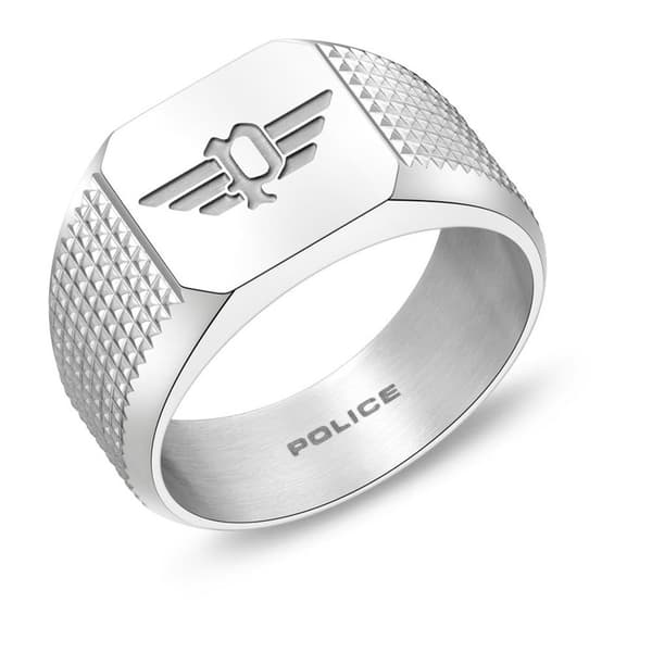 Police Ringa Peagf003-3504 Silver Man