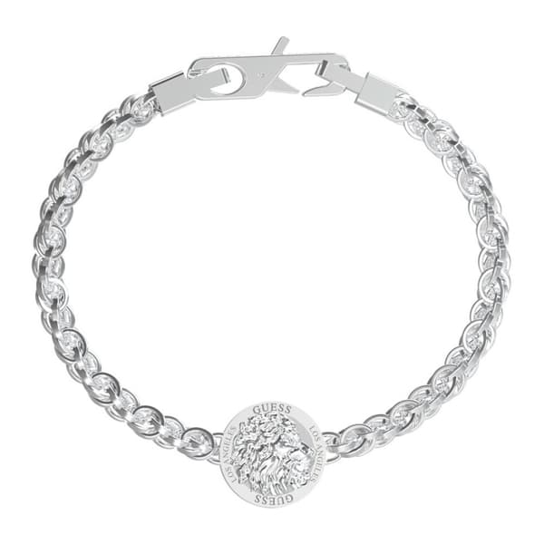 Guess Armband Jumb03012 Lion King Silver  Man