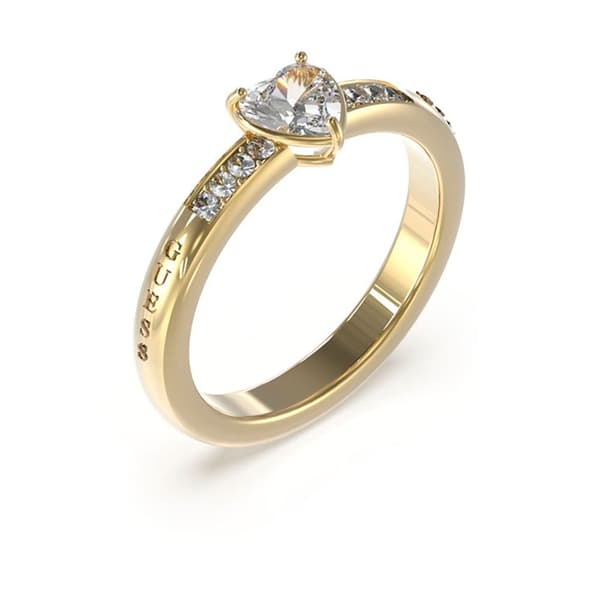 Guess Ring Jubr03175jwyg58 Gylden  Mand