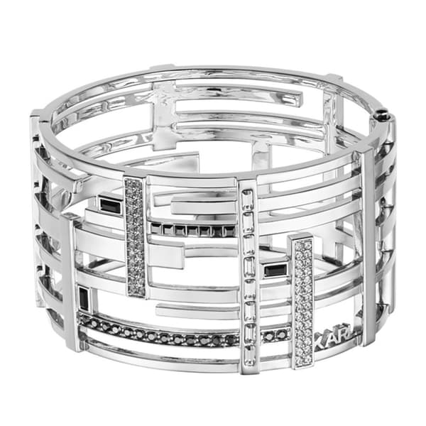 Karl Lagerfeld Ranneke 5512166 Hopeinen  Mies