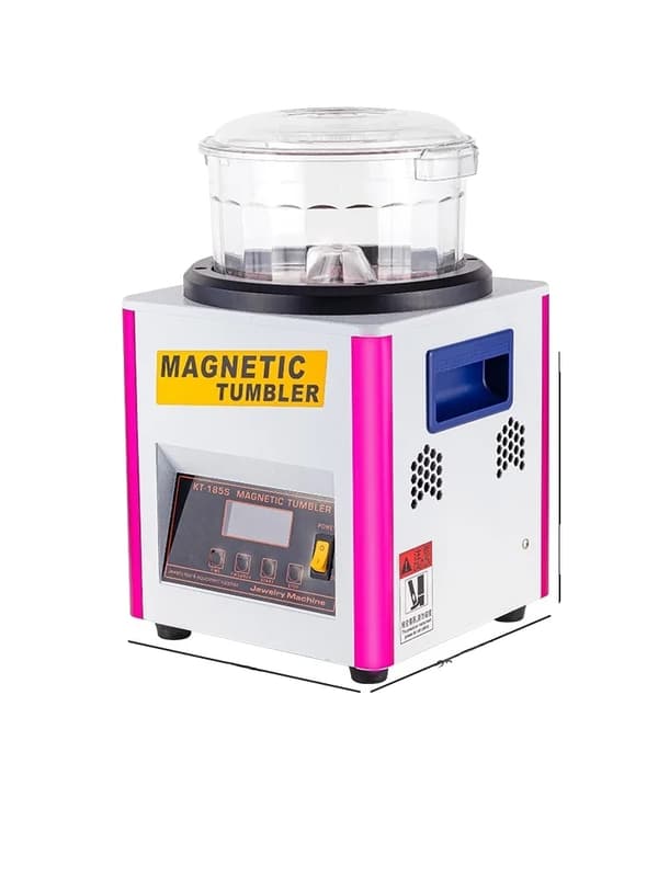 Magnetinen kiillotuskone, 600 g kapasiteetti, 2000 RPM nopeus,KT-185S 1 KT-185S 1