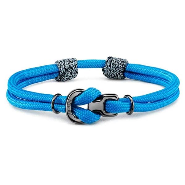 8 B Plus Spartacus Armbånd Blå  Mand