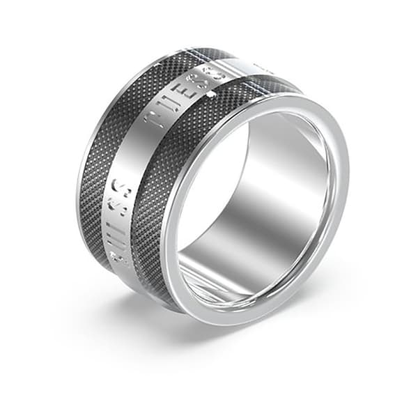Guess Jumr03209 Ring Silver  Man