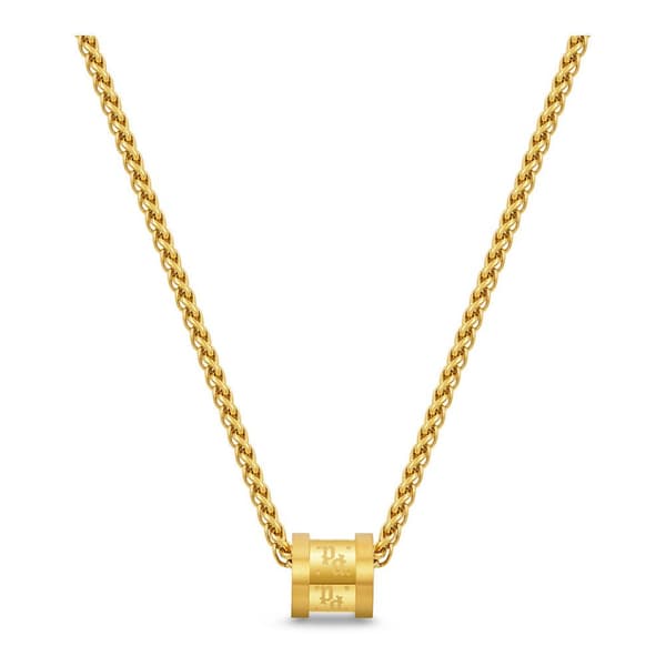 Police Rondelle Halsband Guld  Man