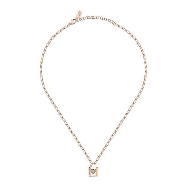 Le Petite Story Padlock Rg Halsband Guld  Man