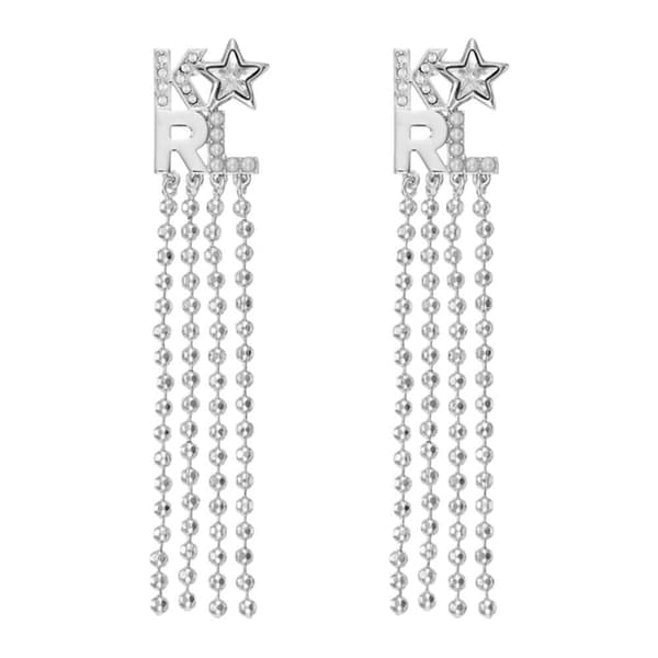 Karl Lagerfeld 5483579 Korvakorut Hopeinen  Mies