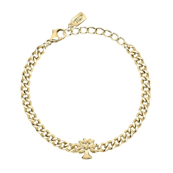 Le Petite Story Br Family Tree Life Charm16.3 Cm Armband Guld  Man