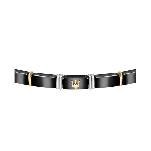 Maserati Jm221atz03 22 Cm Armband Svart  Man