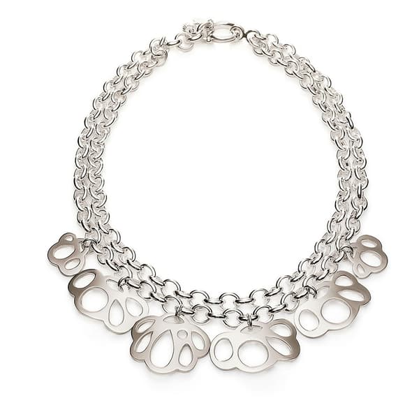 Folli Follie 4n0f062 Halsband Silver  Man