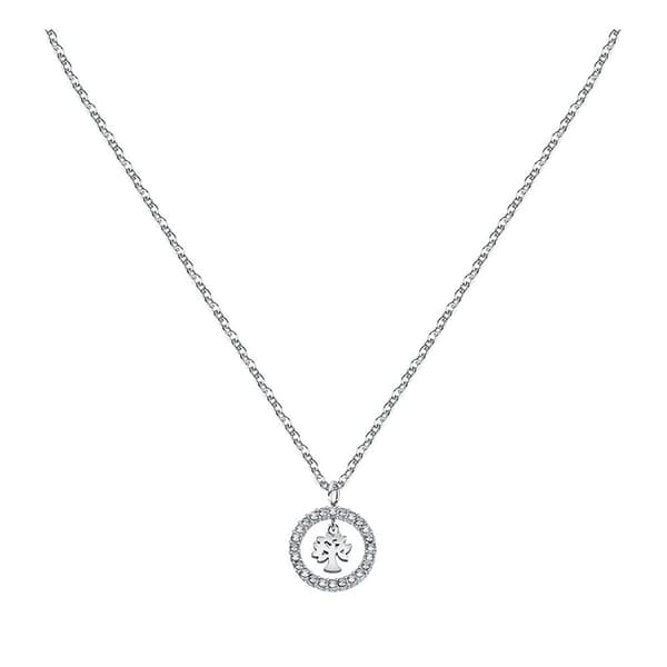 Le Petite Story Family Ss Crystal Hooptree 405 Cm Halsband Silver  Man