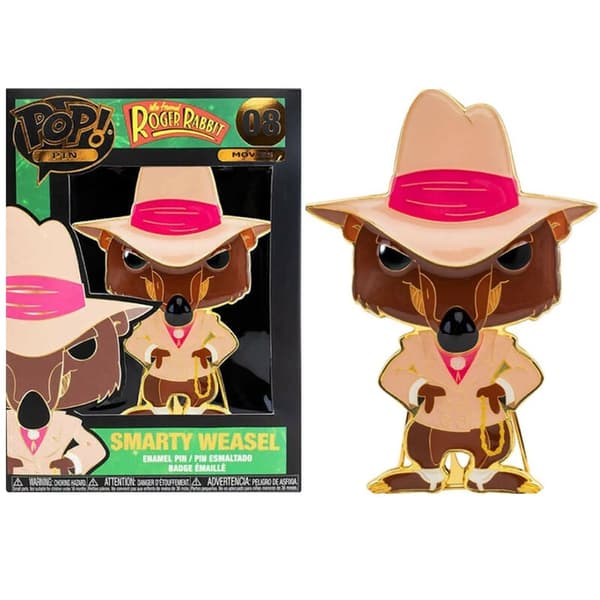 Roger Rabbit Large Enamel POP Pin 10cm