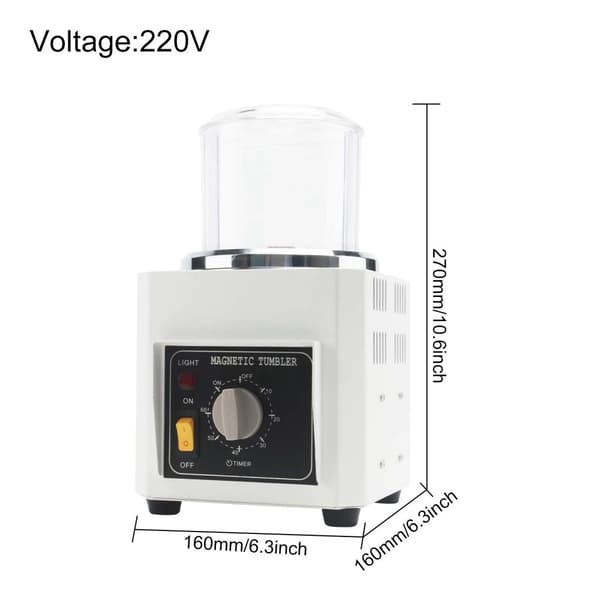 KT-90 Magnetisk Poleringsmaskine, 35W Motor, Kompakt Størrelse,220V