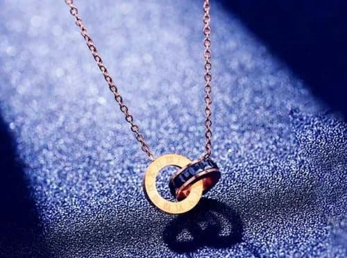 Women Boho Roman Round Shiny Diamond Cut Chain Necklace Jewellery Love Gift UK
