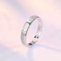 Miniatyrbillede 4 af 4: 925 Sterling Silver Forever Love Heart Adjustable Ring Women Girl Jewellery Gift