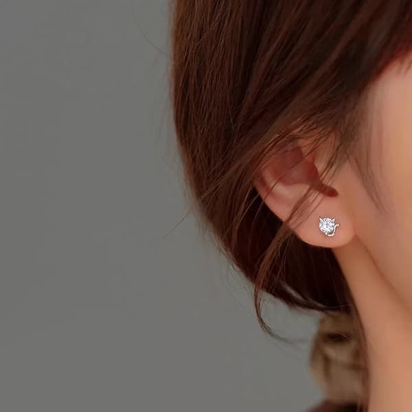 925 Sterling Silver Halloween Demon Stud Earrings Women Girls Jewellery Gift UK