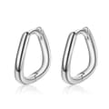 Miniatyrbilde 3 av 5: 925 Sterling Silver Elegant Huggie Hoop Earrings Jewellery Women Girls Gift UK