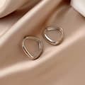 Miniatyrbilde 1 av 5: 925 Sterling Silver Elegant Huggie Hoop Earrings Jewellery Women Girls Gift UK