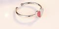 Miniatyrbilde 3 av 7: Womens Girls Colourful Heart Adjustable Ring 925 Sterling Silver Valentines Gift