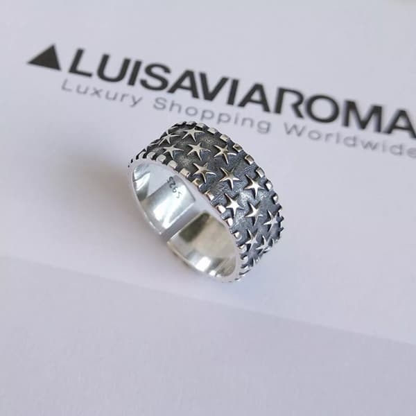 Vintage Little Star Adjustable Ring 925 Sterling Silver Women Girls Jewellery UK