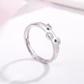 Pikkukuva 4 / 5: 925 Sterling Silver Cute Piggy Little Finger Ring Womens Girls Jewellery Gift UK