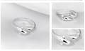 Miniatyrbilde 4 av 5: Womens Girls Dolphin Hug Adjustable Ring 925 Sterling Silver Jewellery Gift