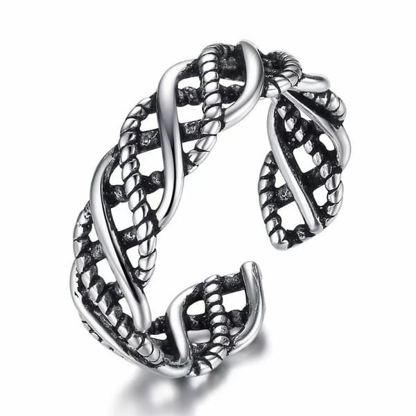 Vintage Fashion Adjustable Ring 925 Sterling Silver Womens Girls Jewellery UK
