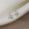 Miniatyrbild 5 av 8: Women Girls Beautiful Ballet Stud Earrings 925 Sterling Silver Jewellery Gift UK
