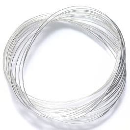 Memorywire Försilvrad - 0,8 mm - 11,5 m