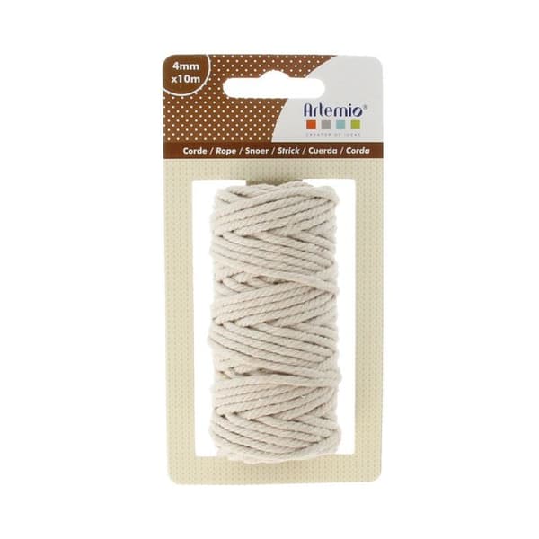 Coton macramé 4mm x 10m