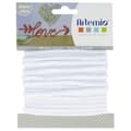 Miniatyrbild 1 av 3: Ficelle - Ej specificerat - Stickgarn - Vit - 5 meter - 5mm