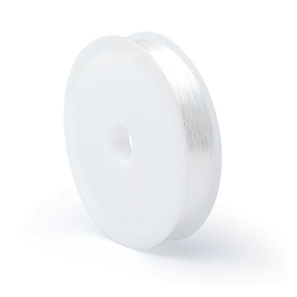 Spole av elastisk nylontråd - 0,5 mm x 20 m