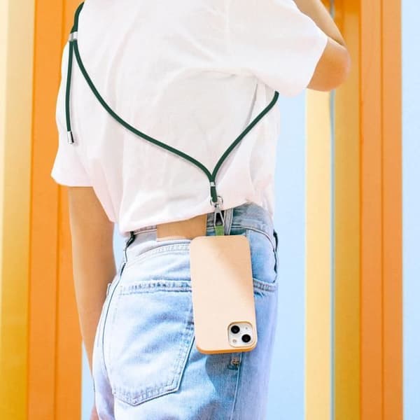 Smartphone Lanyard Grön, justerbar rem Lanyard