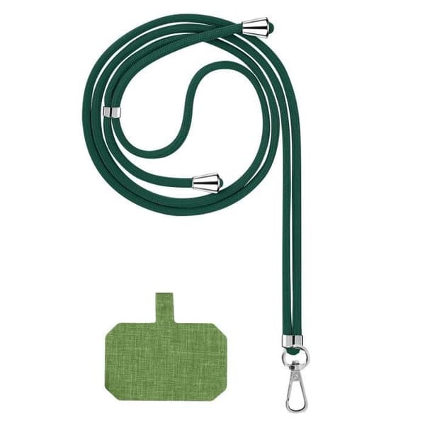 Smartphone Lanyard Grön, justerbar rem Lanyard